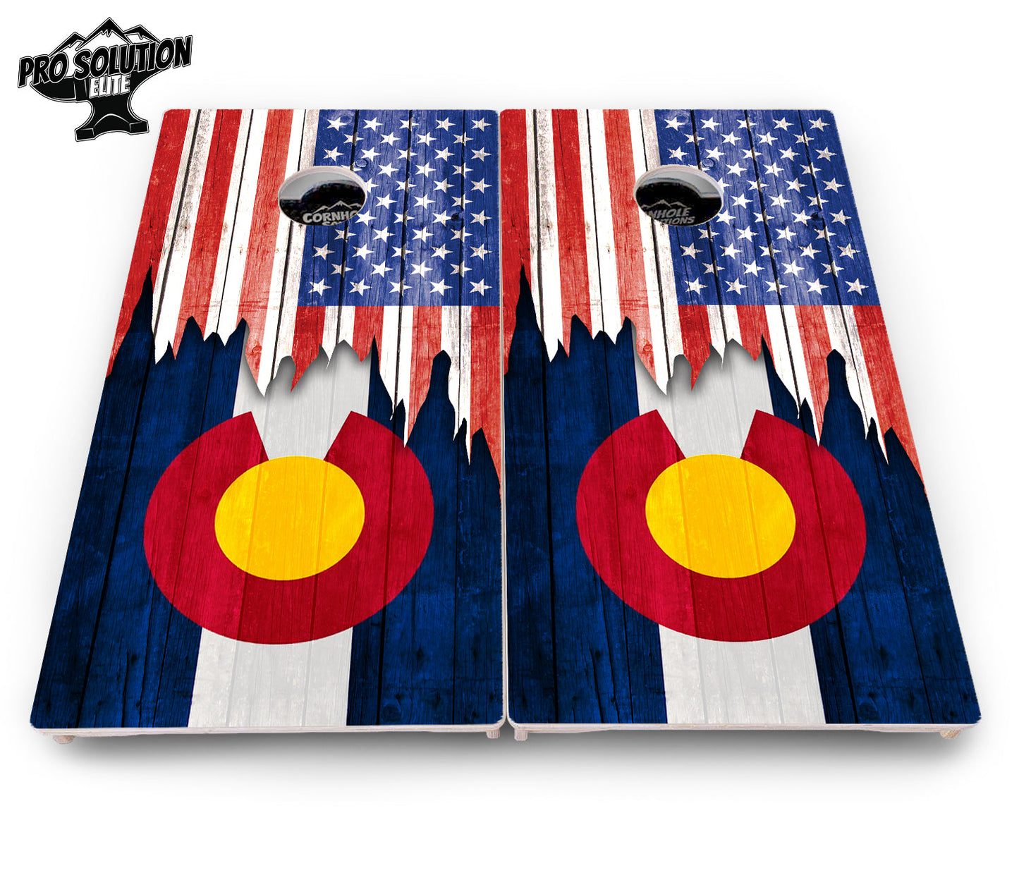 State Flag Designs Alabama to Georgia Cornhole Boards - Pro Solution Elite Series