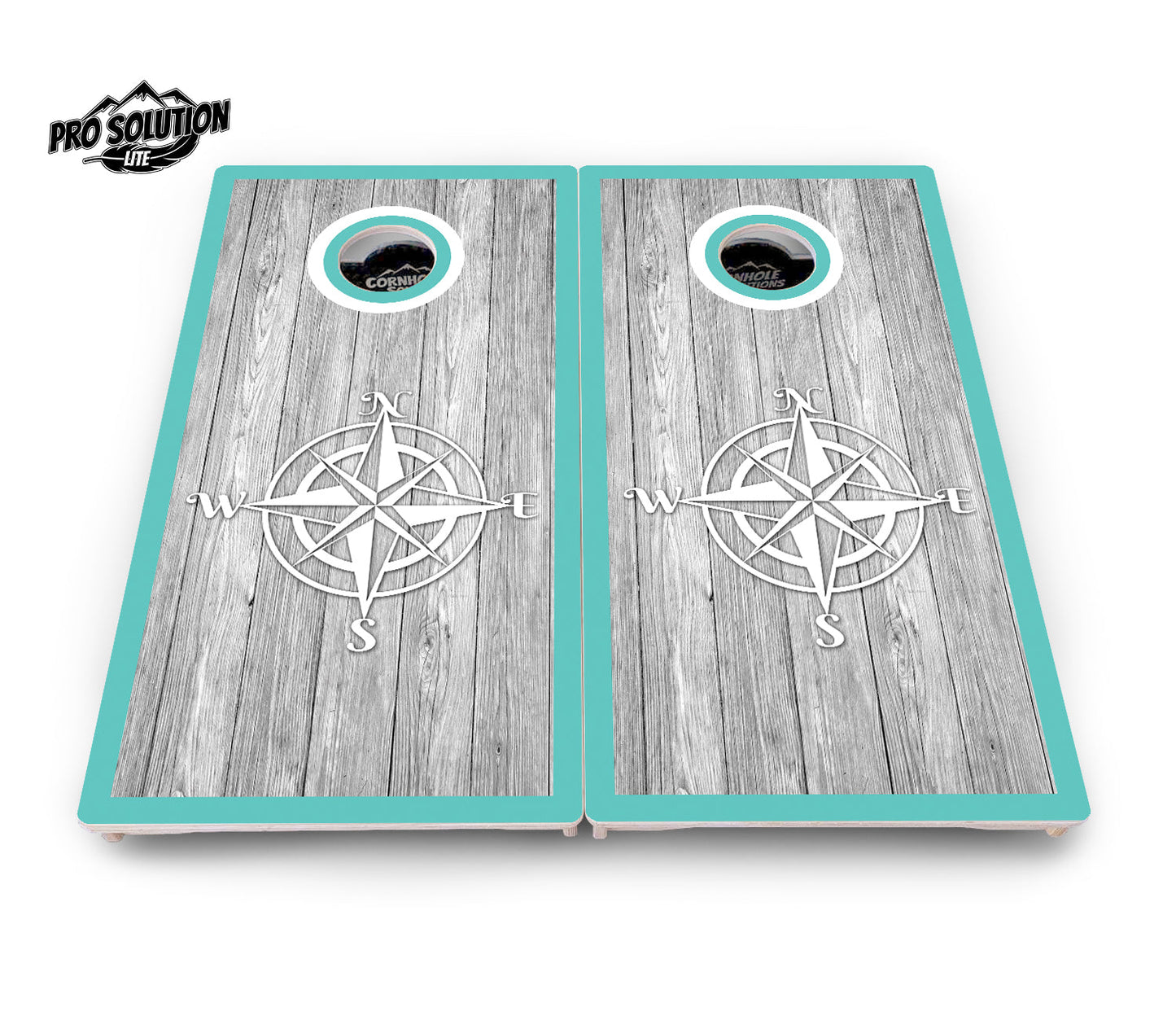 Anchor & Compass Cornhole Boards - Pro Solution Lite Series