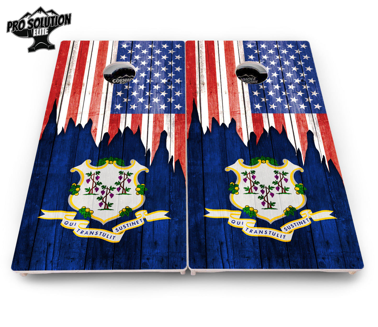 State Flag Designs Alabama to Georgia Cornhole Boards - Pro Solution Elite Series