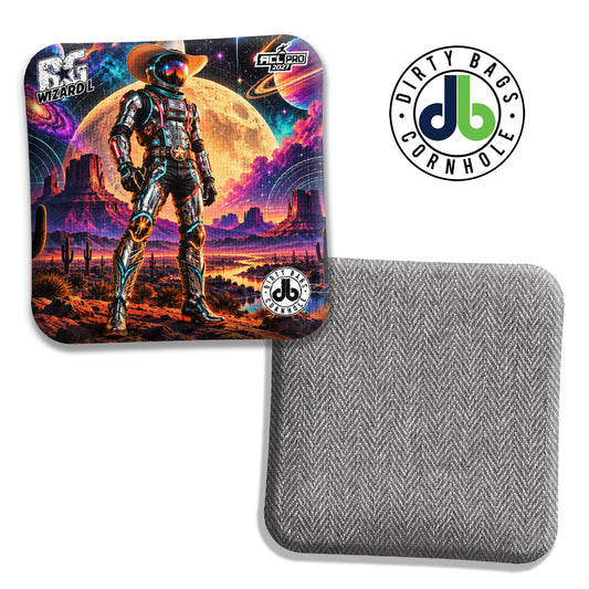 BG Cosmic Cowboy cornhole bags
