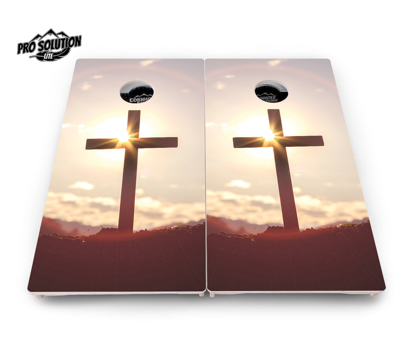 Cross Cornhole Boards - Pro Solution Lite Series