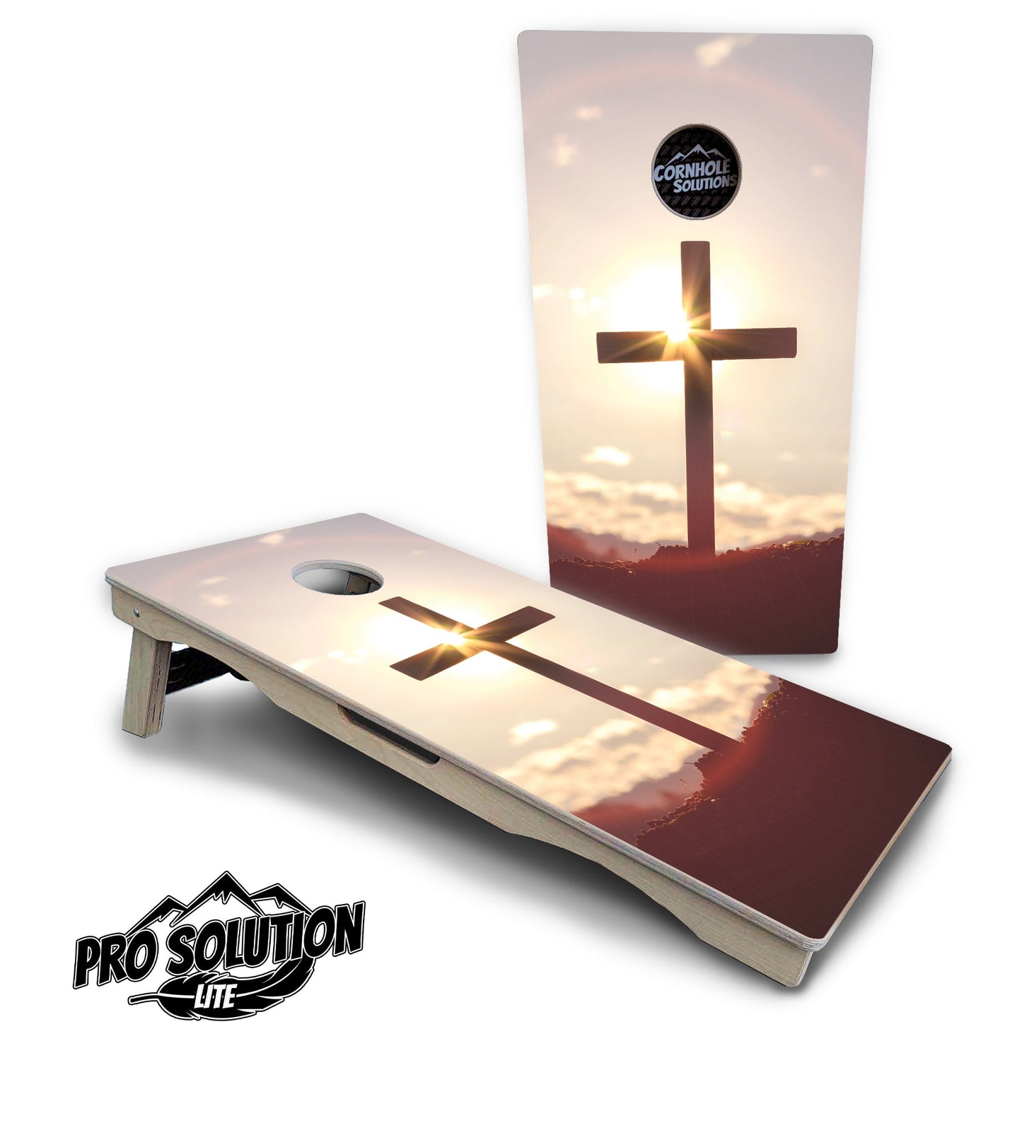 Cross Cornhole Boards - Pro Solution Lite Series
