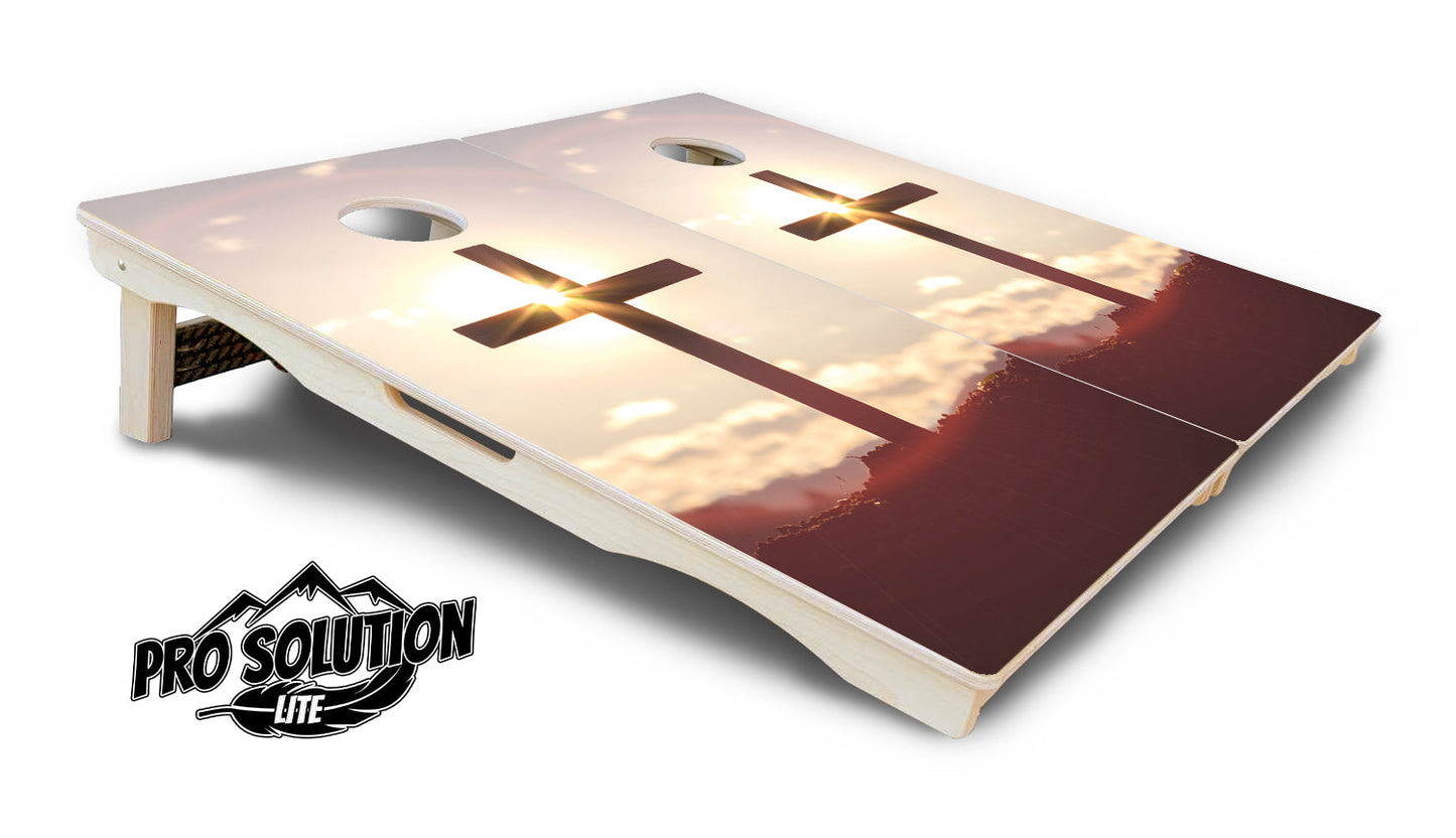 Cross Cornhole Boards - Pro Solution Lite Series