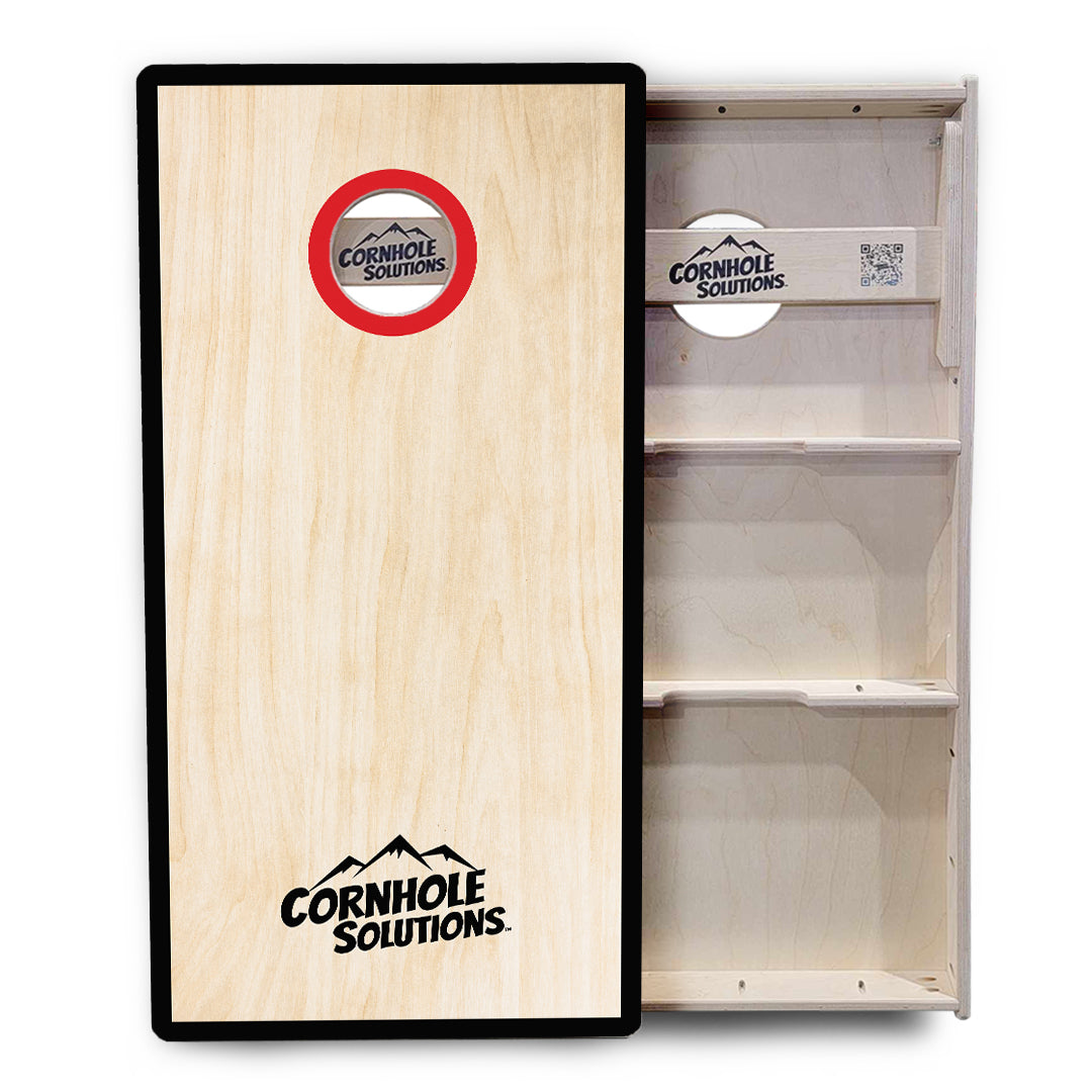 Red Hole Cornhole Boards - Professional Tournament Series - Free Shipping!