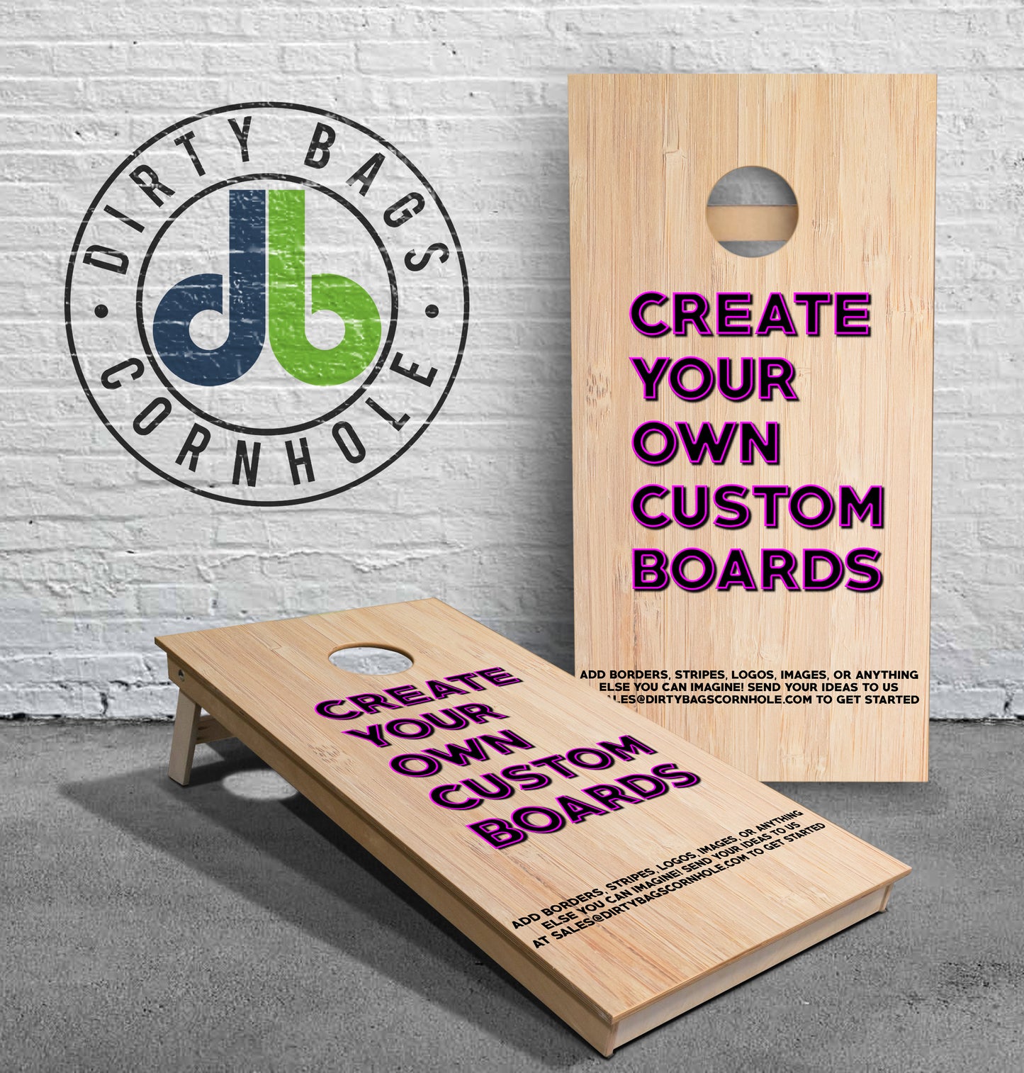 Custom Cornhole Boards - Professional Tournament Series
