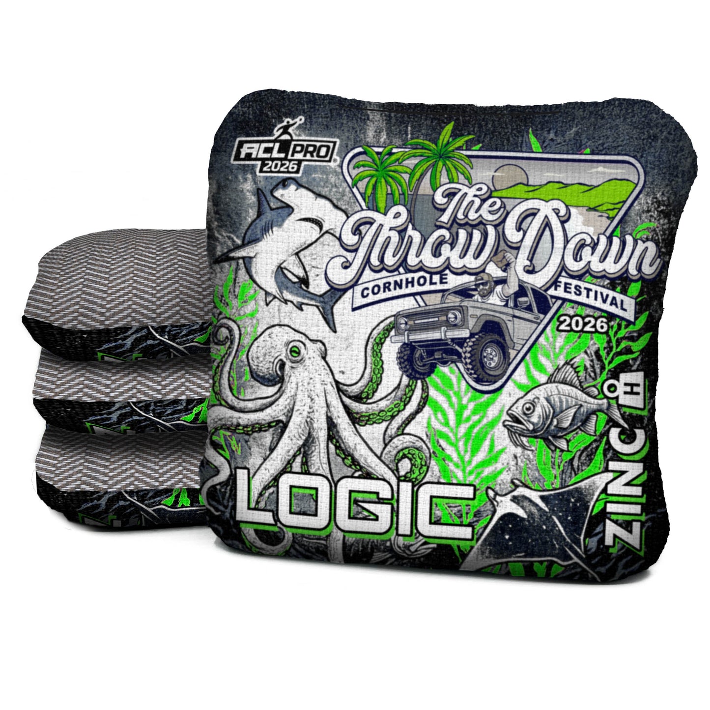 Deep Sea Lime - Zinc - 4.5/9 - ACL PRO 2026 Official Throw Down Bags
