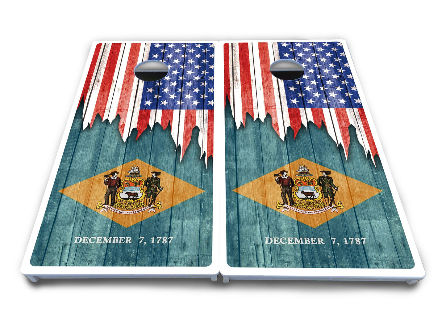 State Flag Designs Alabama to Georgia Cornhole Boards - All Weather Series