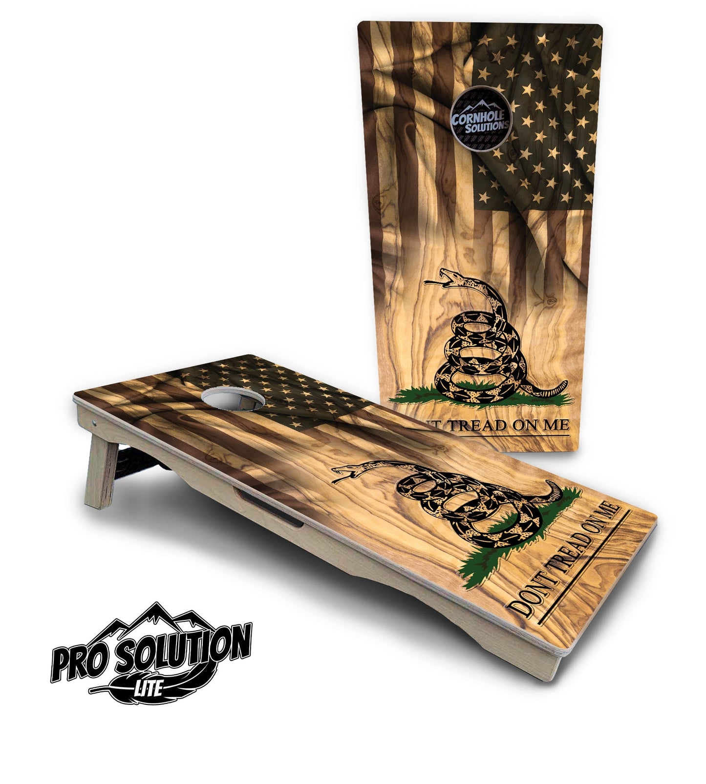 DTOM 3 Cornhole Boards - Pro Solution Lite Series
