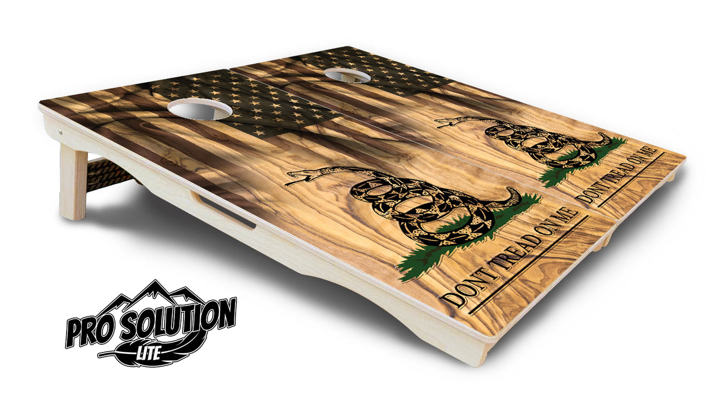 DTOM 3 Cornhole Boards - Pro Solution Lite Series
