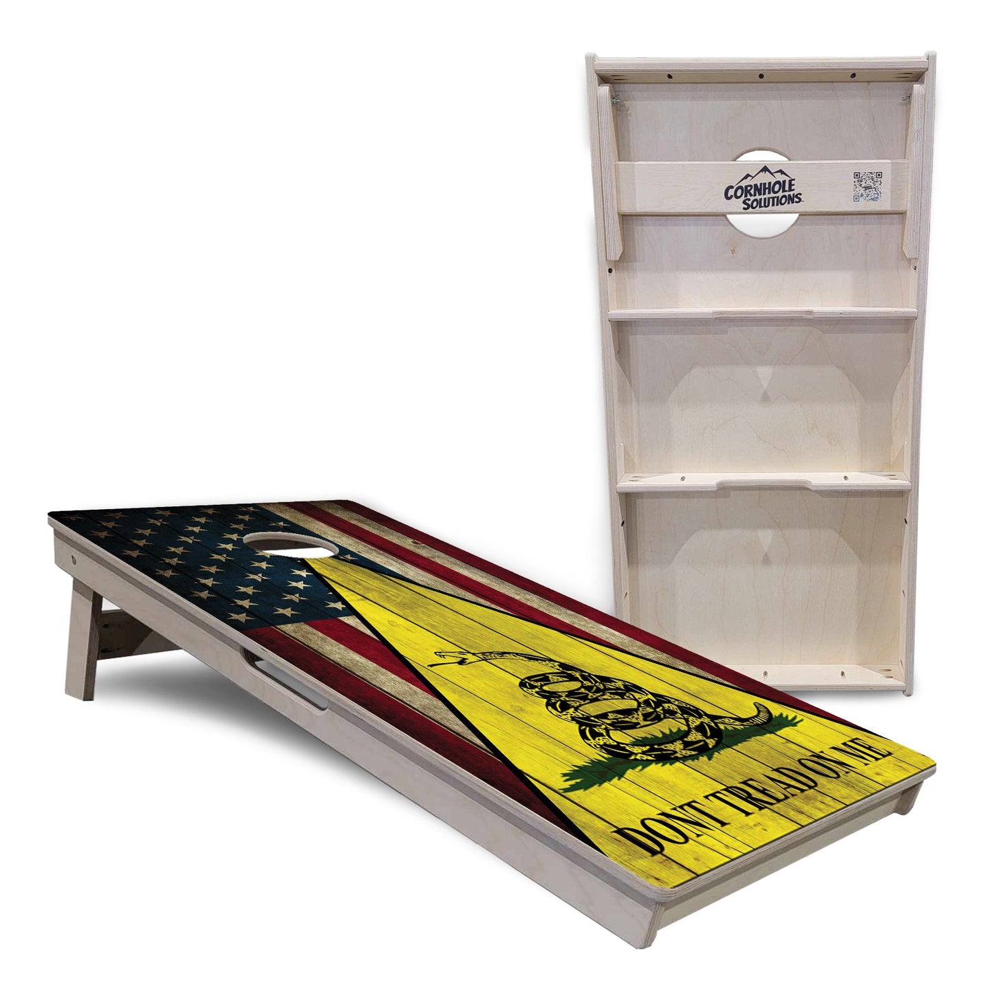 DTOM Rustic Triangle Cornhole Boards - Professional Tournament Series