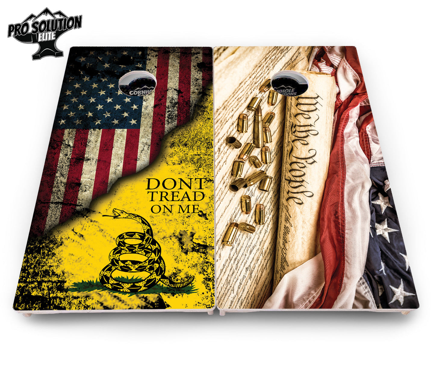 DTOM & WTP Cornhole Boards - Pro Solution Elite Series