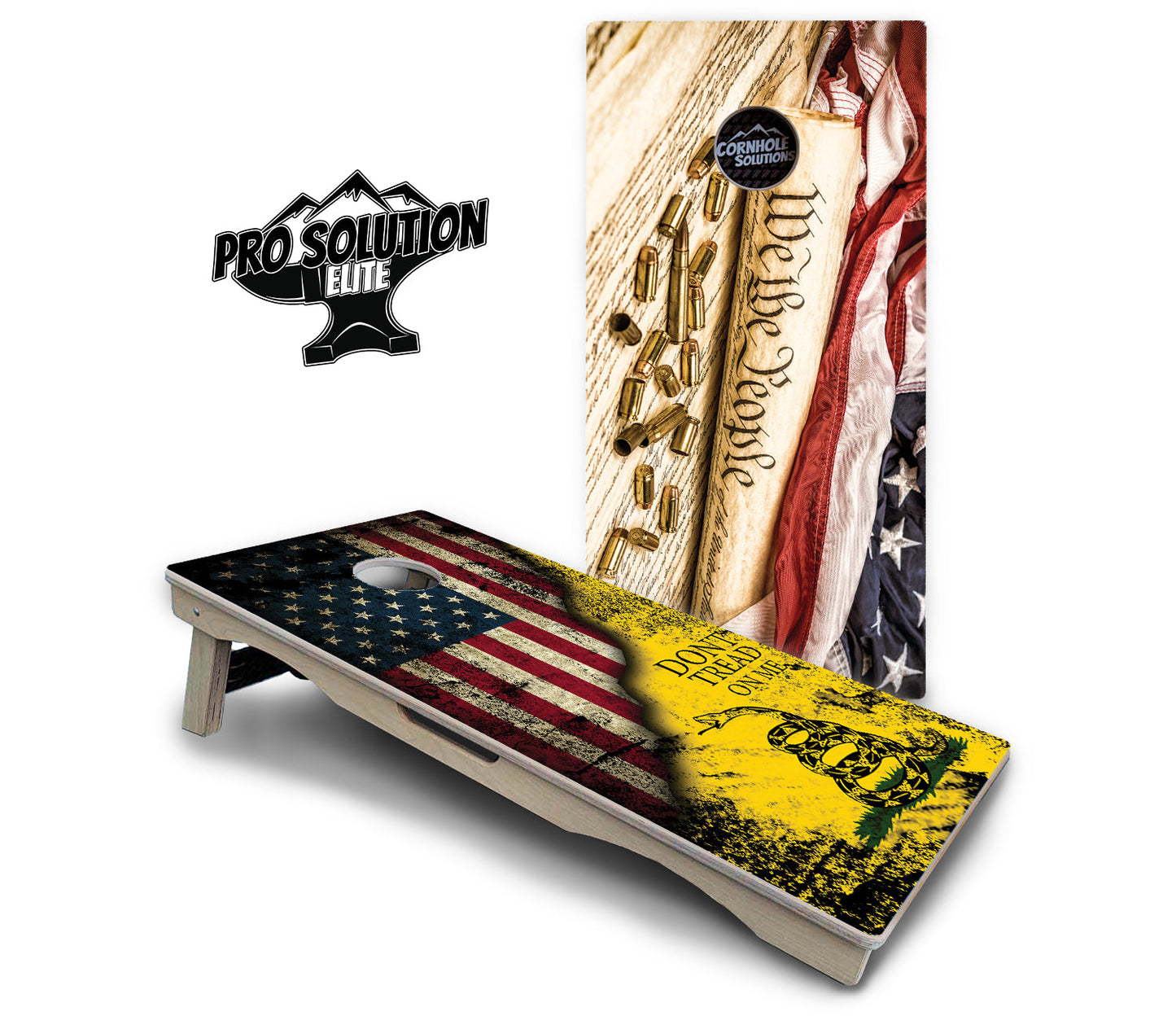 DTOM & WTP Cornhole Boards - Pro Solution Elite Series