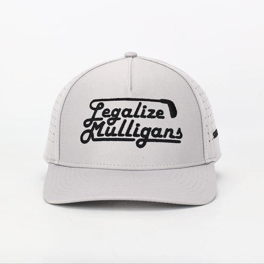 Legalize Mulligans Gray Golf Hat