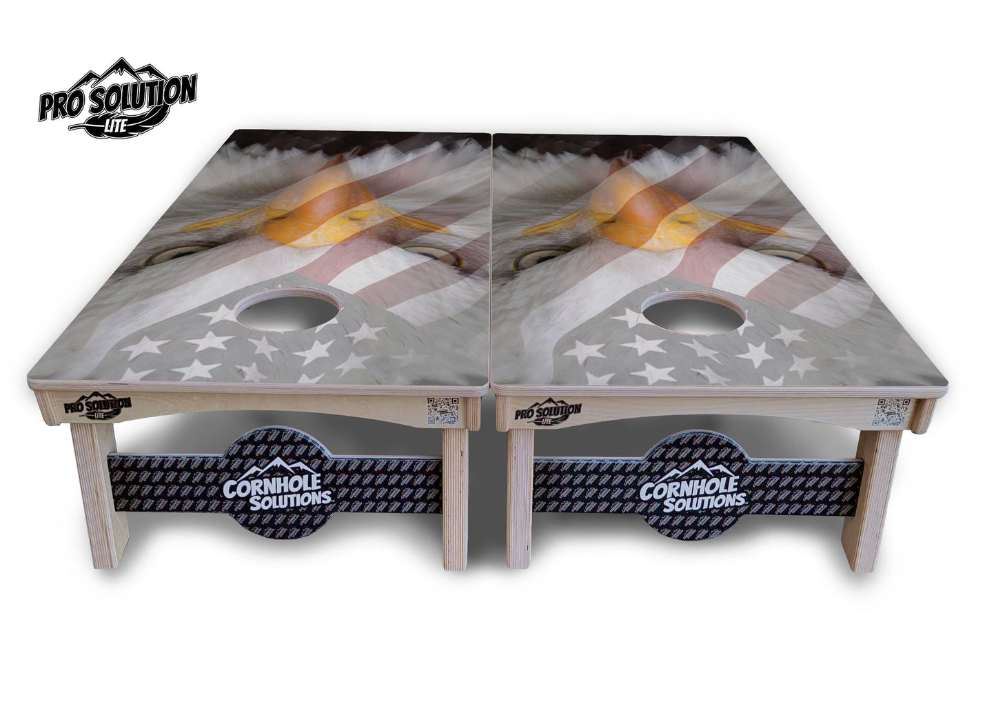 Freedom Eagle Cornhole Boards - Pro Solution Lite Series