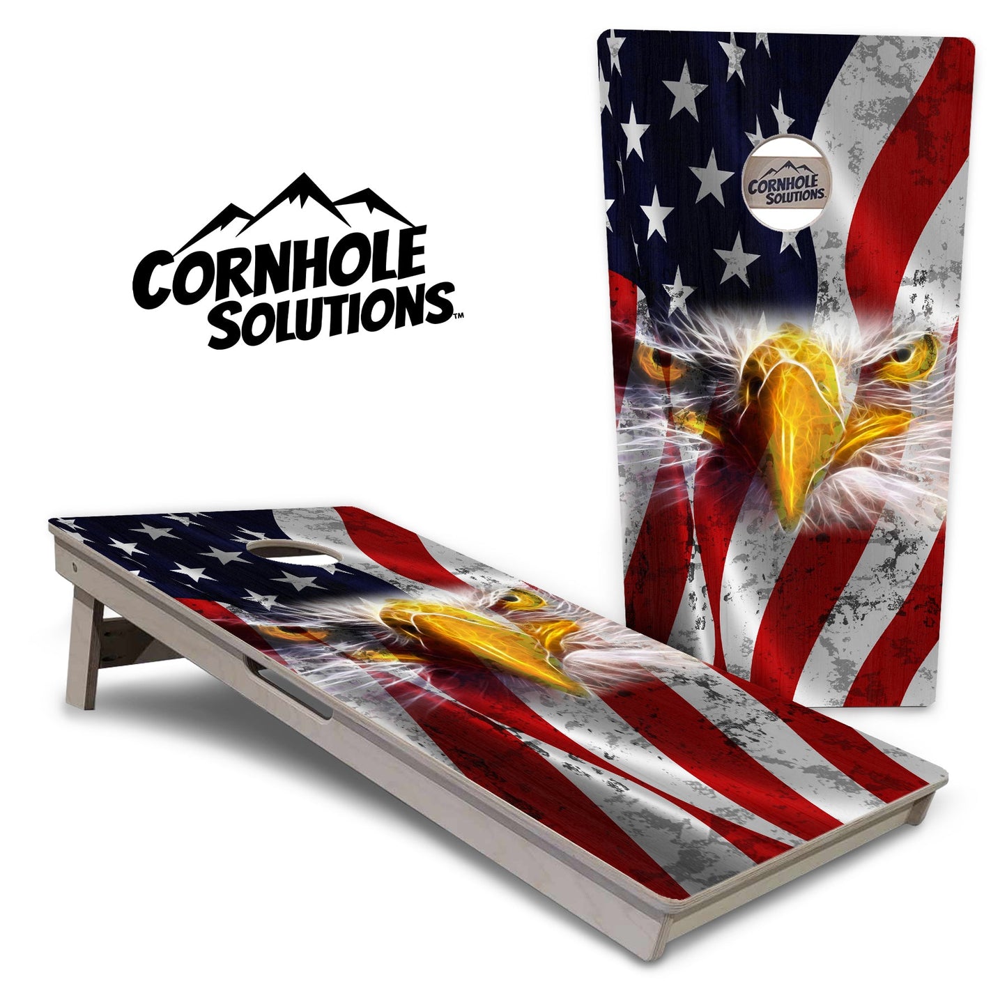 Electric Eagle Cornhole Boards - Professional Tournament Series