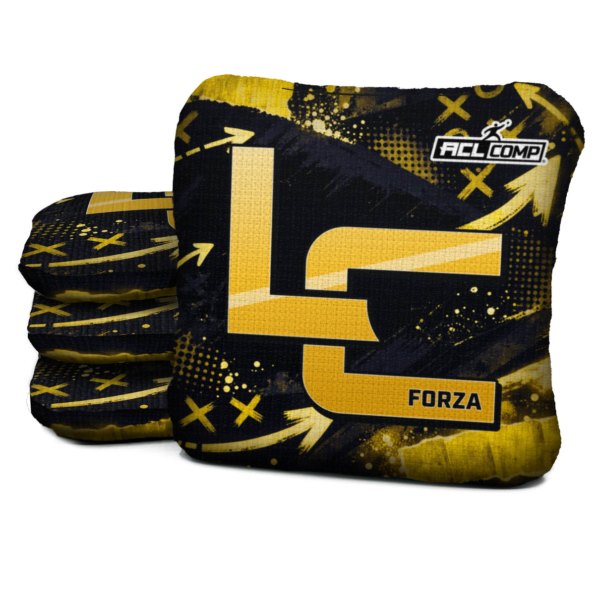 Pittsburgh Football Cornhole Bags - Set of 4 | Logic Cornhole