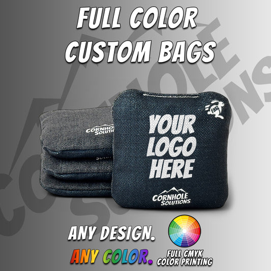 Custom - REC Cornhole Bags – Regulation 6"x6" – Set of 4