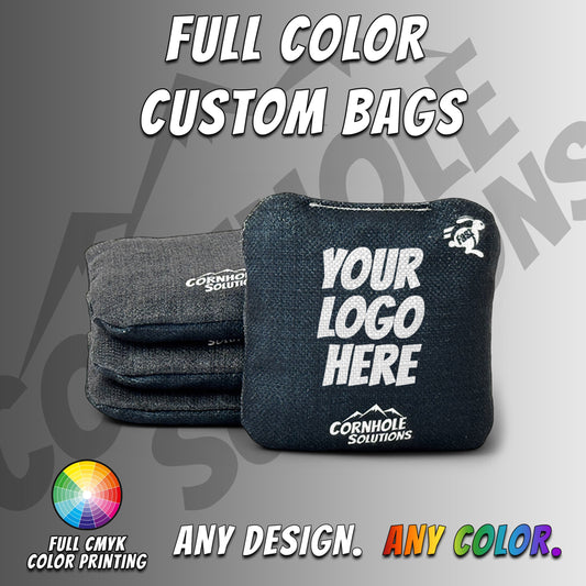 Custom - REC Cornhole Bags – Regulation 6"x6" – Set of 4