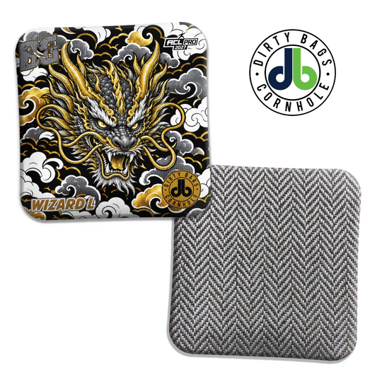 BG Cornhole - Wizard, Wizard L, Sorcerer - Dragon Clouds