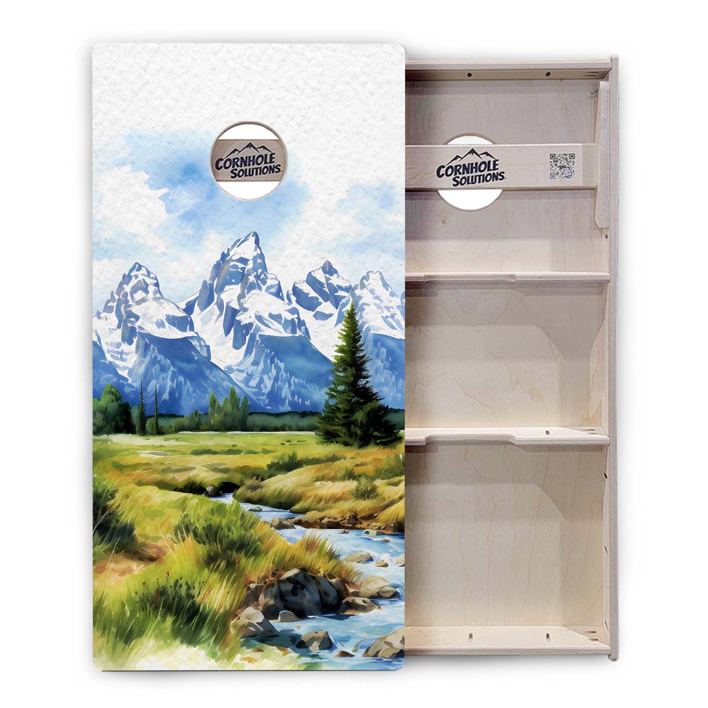 National Parks Cornhole Boards - Professional Tournament Series - Grand Tetons