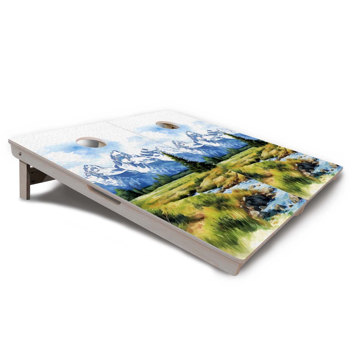 National Parks Cornhole Boards - Professional Tournament Series - Grand Tetons
