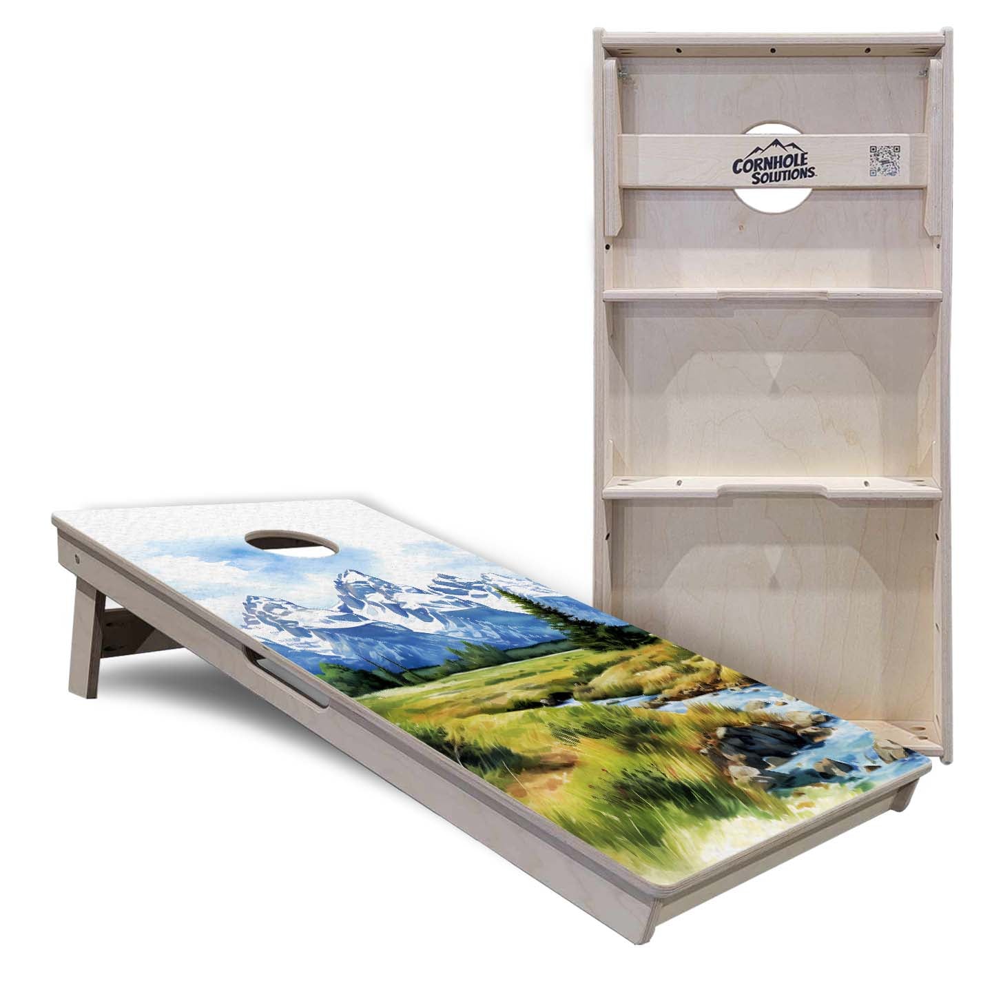 National Parks Cornhole Boards - Professional Tournament Series - Grand Tetons