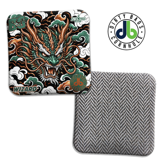 BG Cornhole - Wizard, Wizard L, Sorcerer - Dragon Clouds