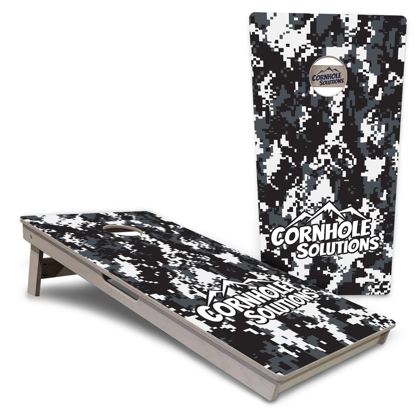 Digital Camo Cornhole Boards - Professional Tournament Series