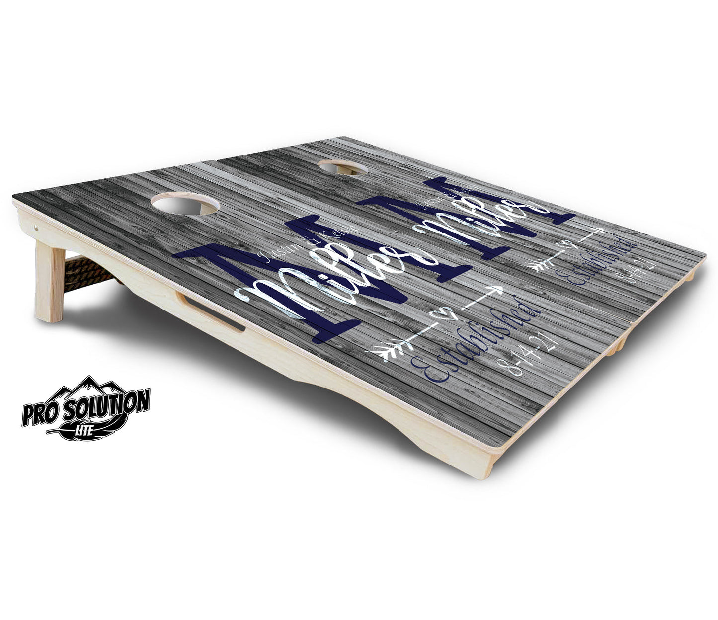 Grey Slat Wood Design - Pro Solution Lite Series
