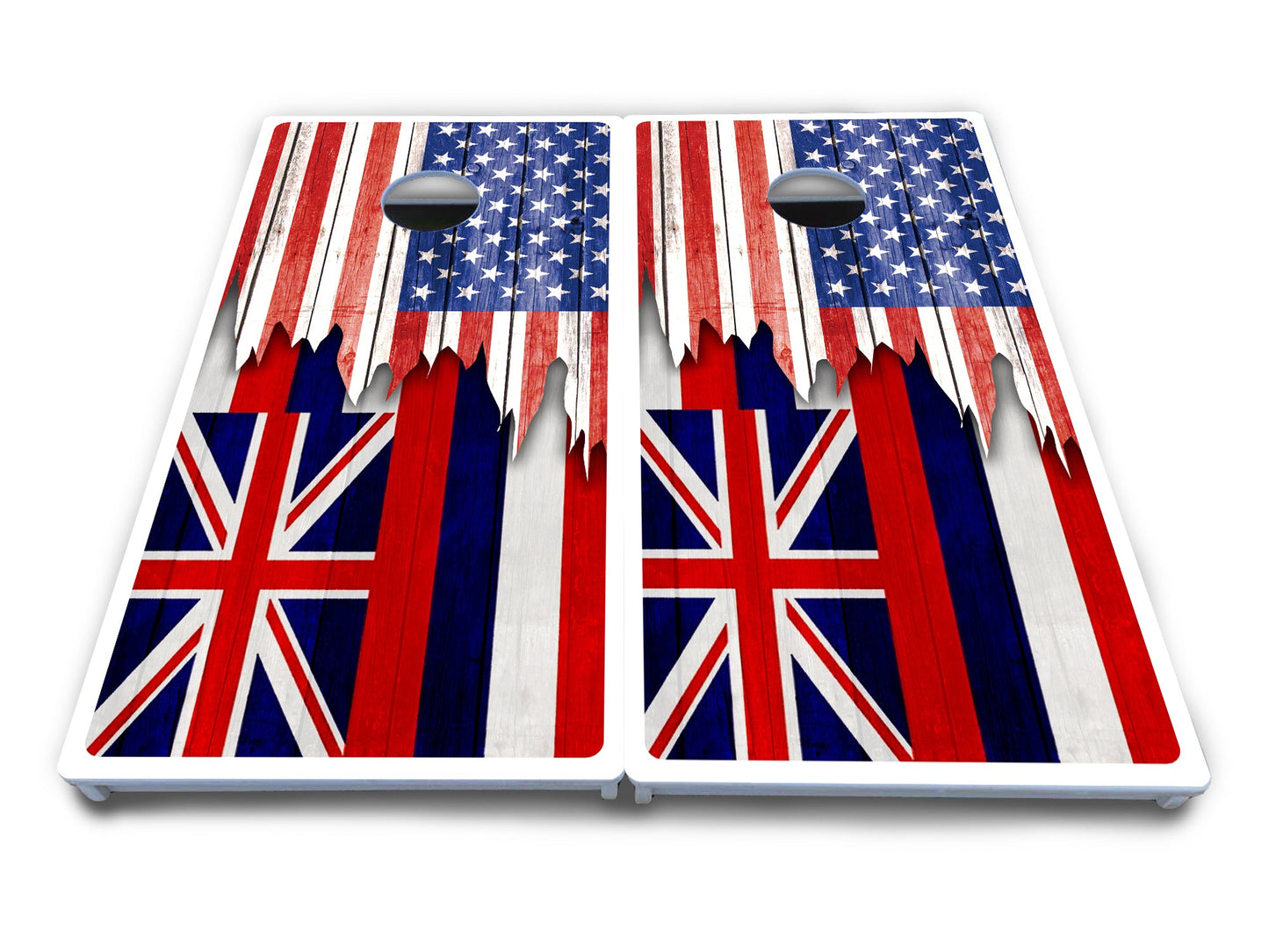 State Flag Designs Hawaii to Maryland Cornhole Boards - All Weather Series