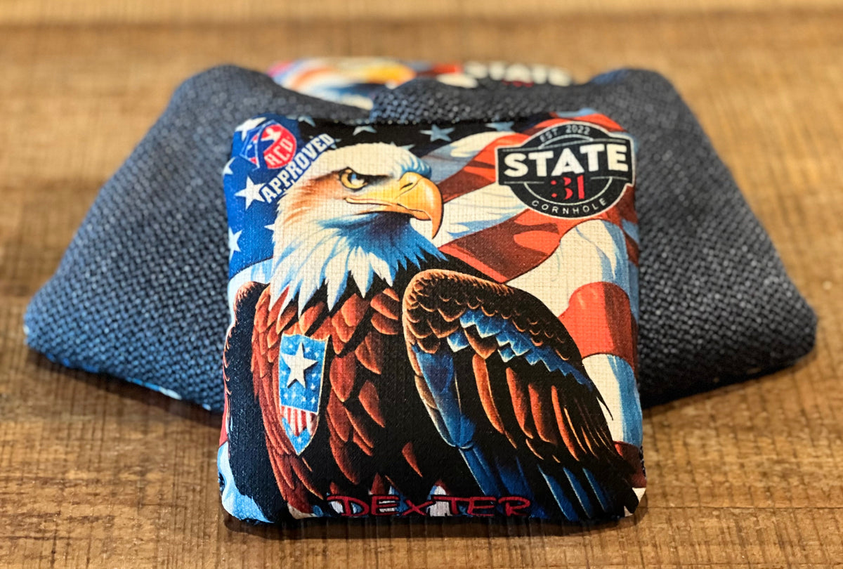 DEXTER - ACO Stamped - Eagle Flag