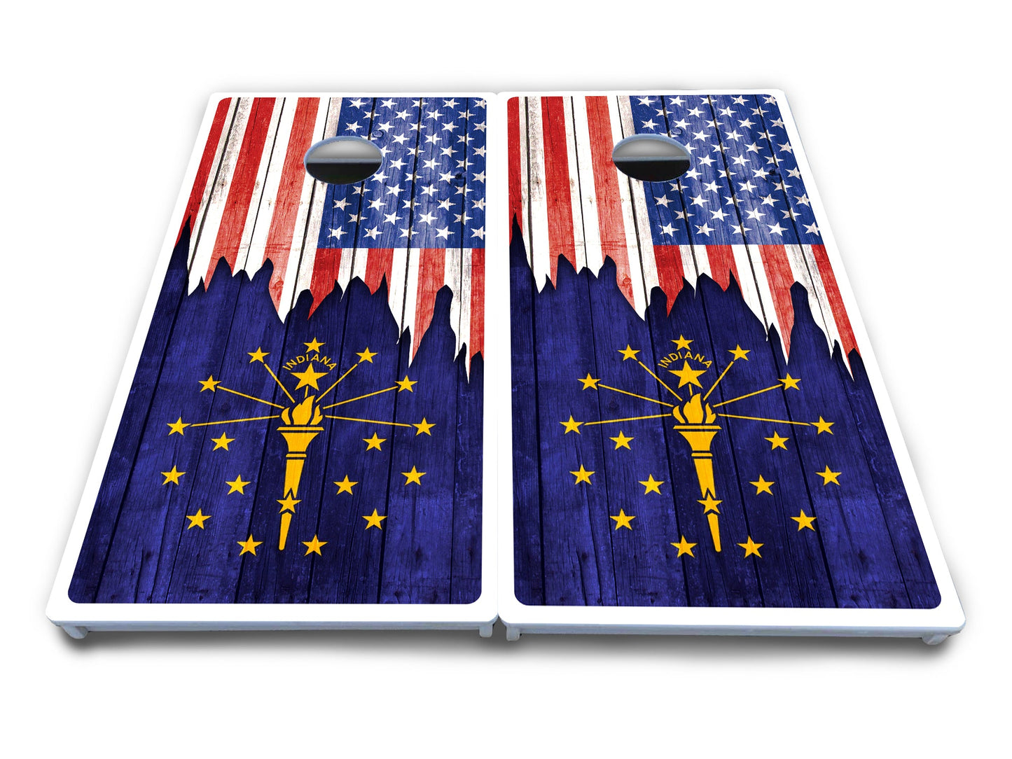 State Flag Designs Hawaii to Maryland Cornhole Boards - All Weather Series