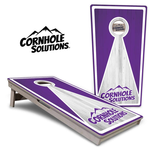 Keyhole CS Logo Cornhole Boards - Professional Tournament Series
