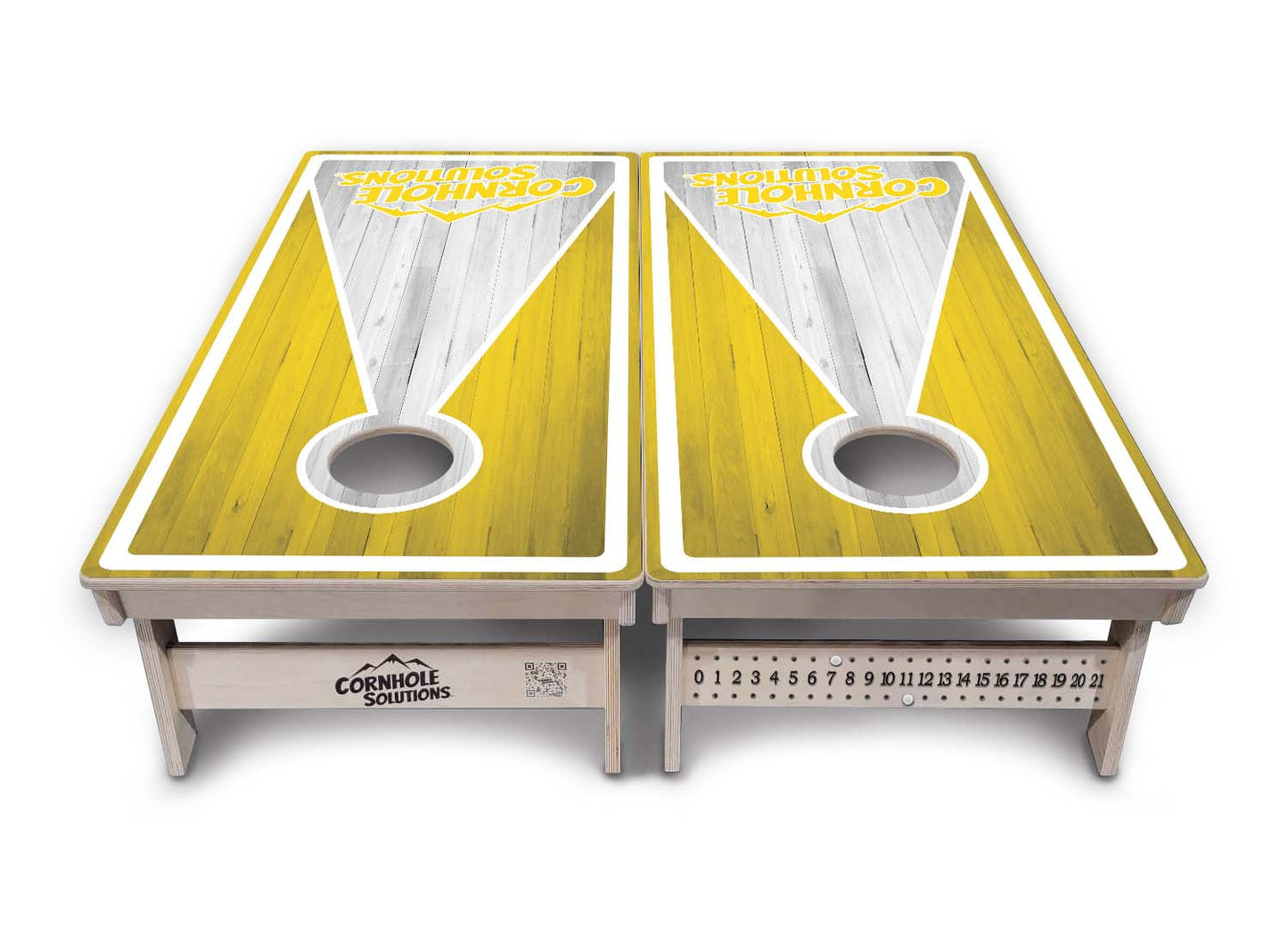 Keyhole CS Logo Cornhole Boards - Professional Tournament Series