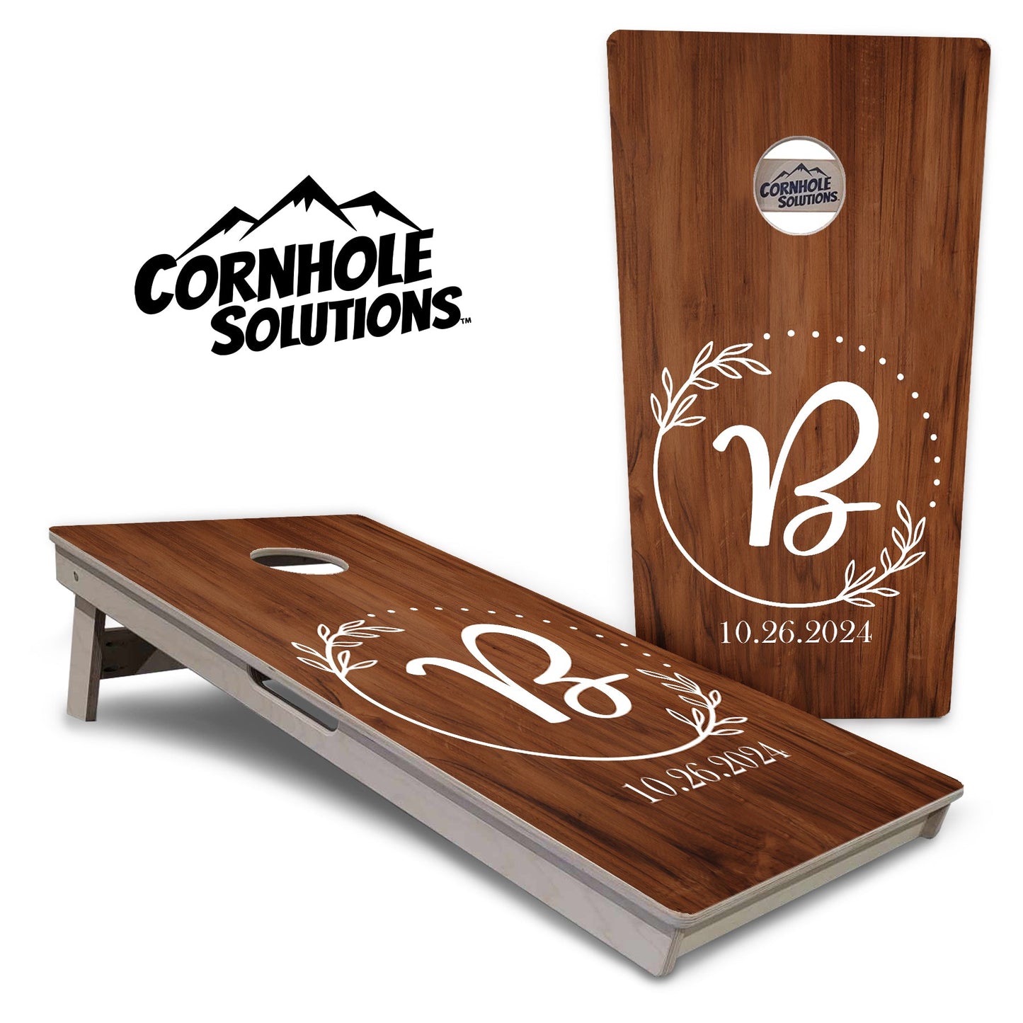 Laurel Wreath Cornhole Boards - Professional Tournament Series