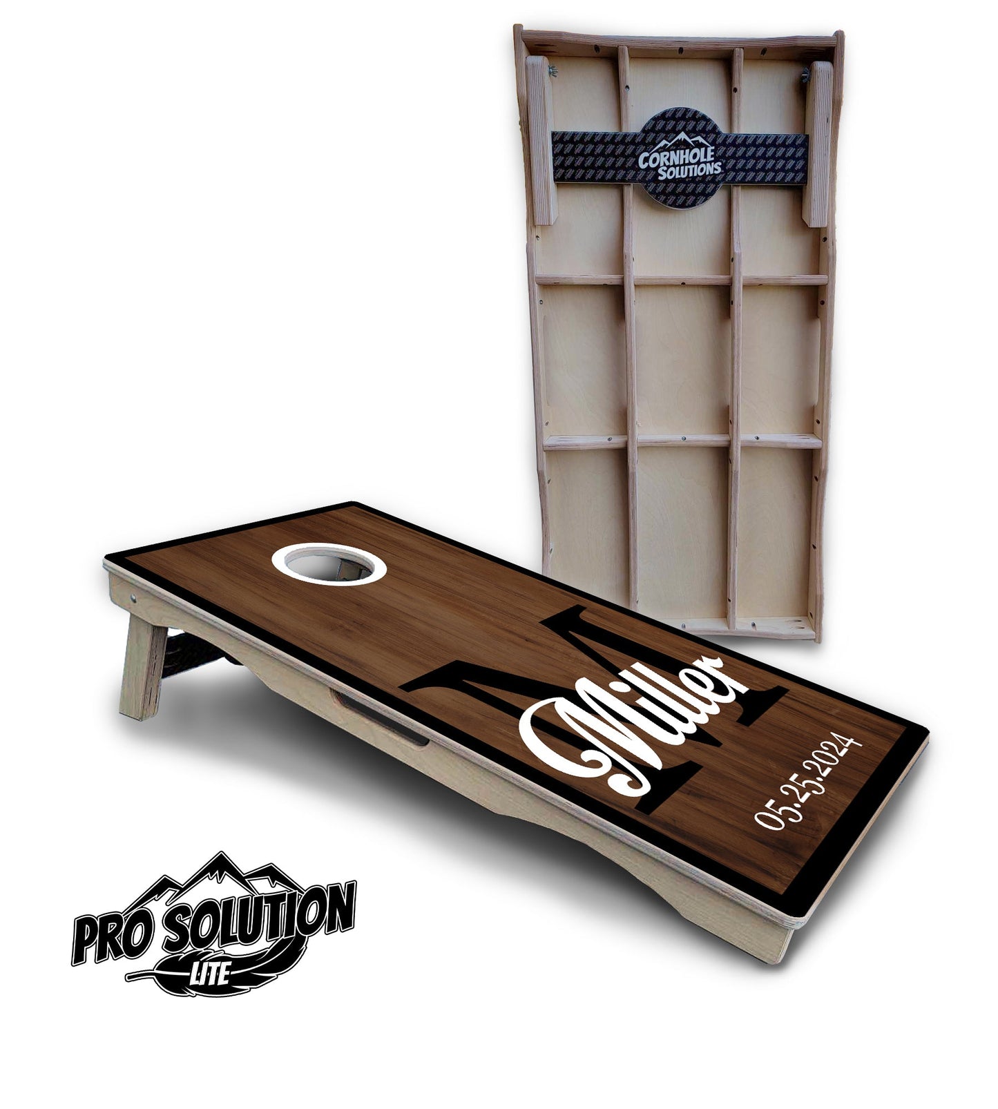 Wedding Name Letter Cornhole Boards - Pro Solution Lite Series