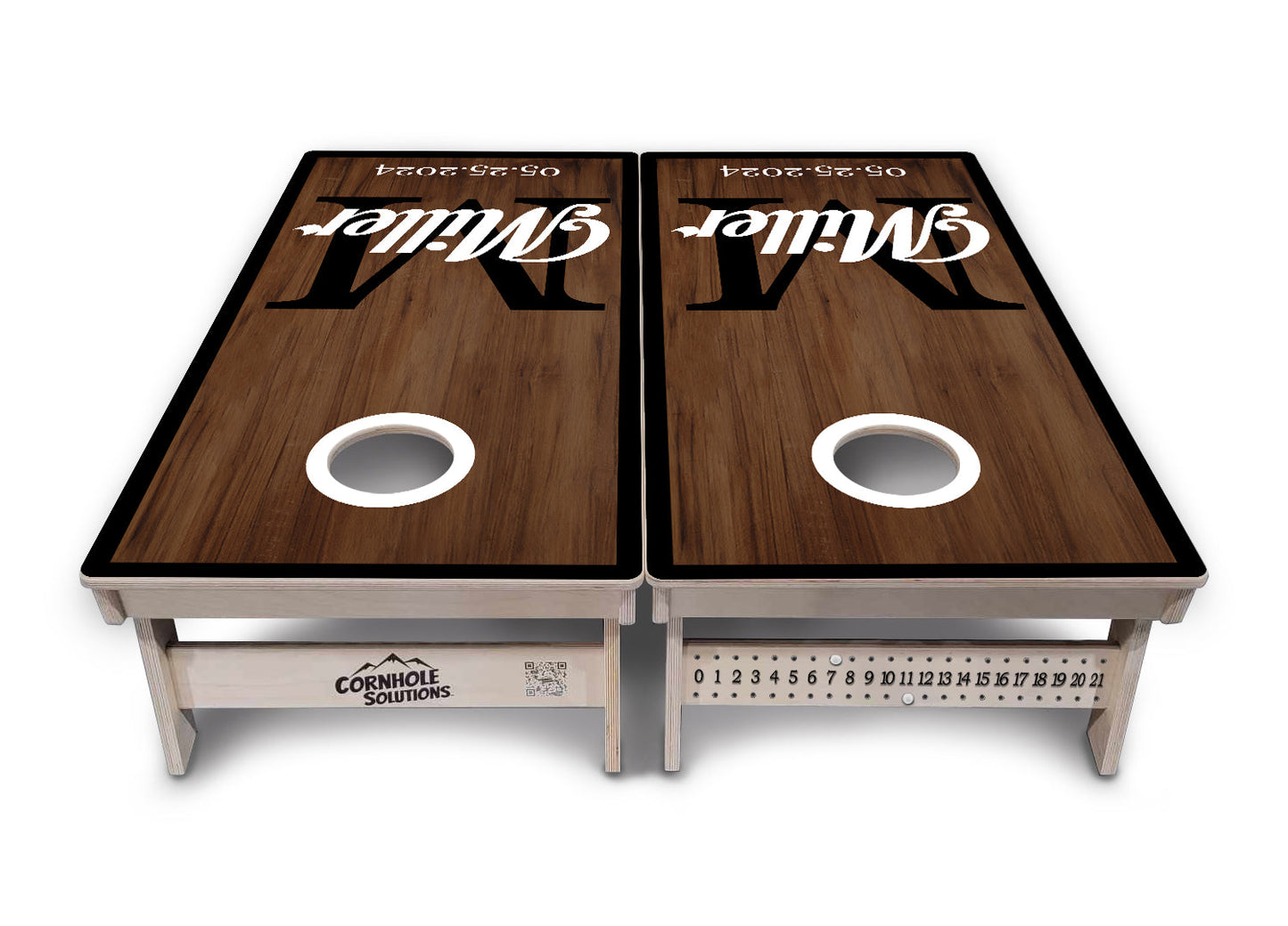 Wedding Name Letter Cornhole Boards - Professional Tournament Series