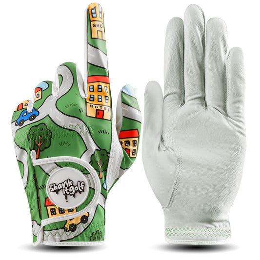Car Map Mens Golf Glove