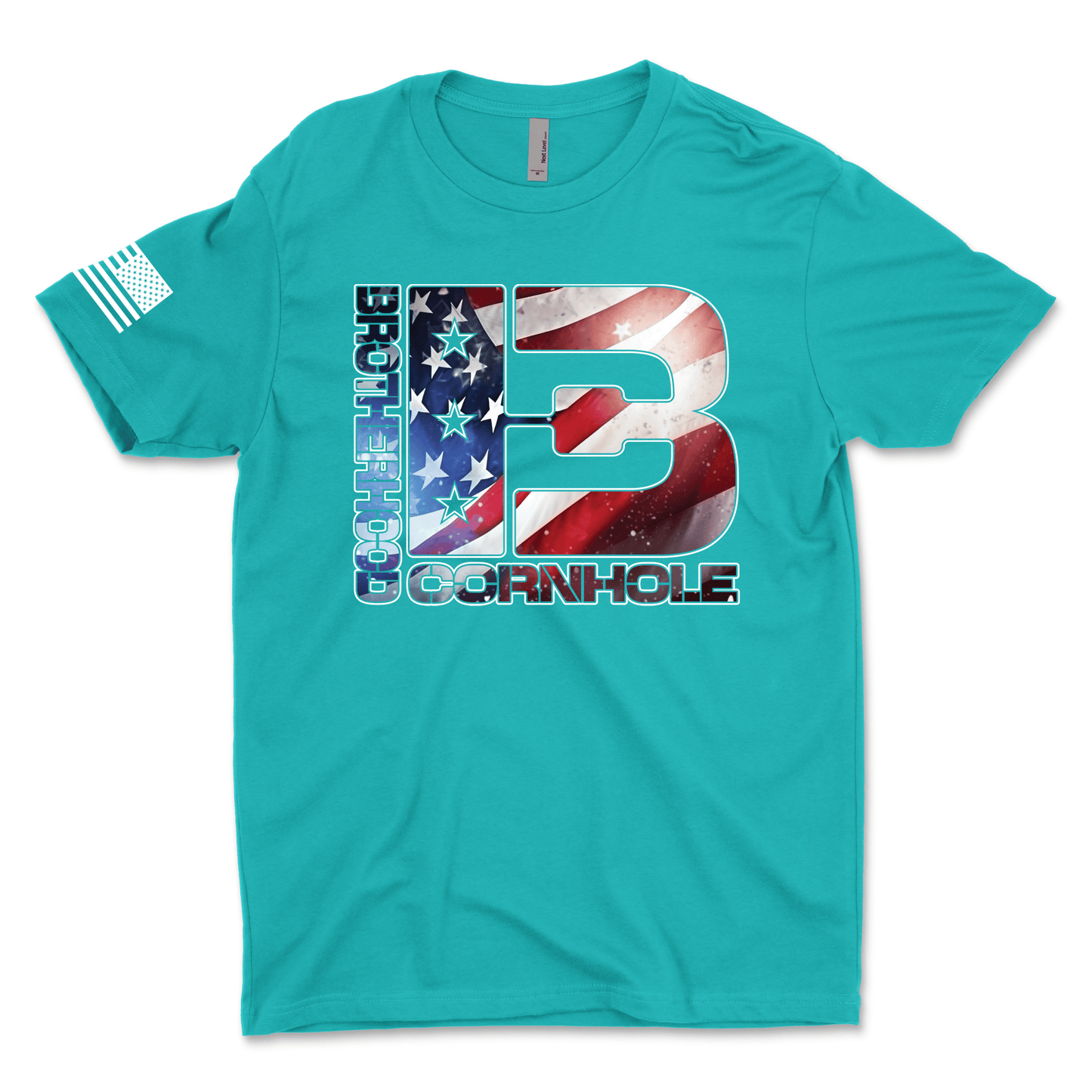 Men's BC American Flag Logo T-Shirt