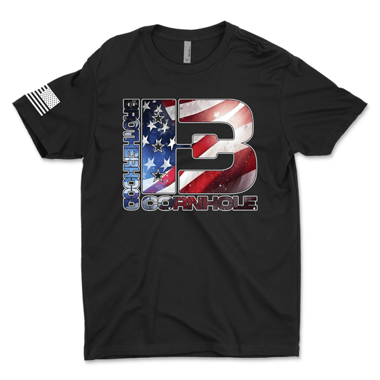 Men's BC American Flag Logo T-Shirt