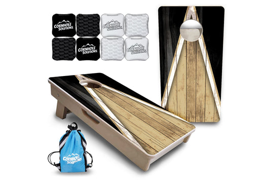 Team Color Triangle - Mini or Vacation Size Cornhole Boards