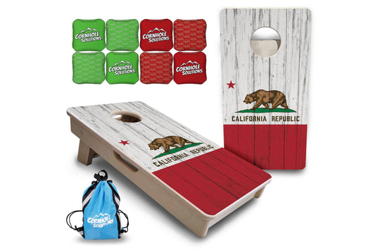 California Flag - Mini or Vacation Size Cornhole Boards
