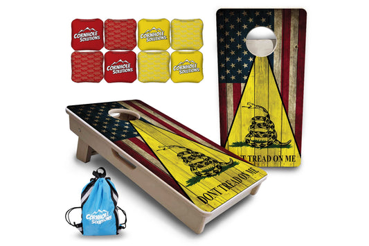 DTOM Rustic Triangle - Mini or Vacation Size Cornhole Boards