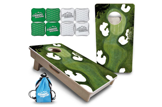 Golf Course - Mini or Vacation Size Cornhole Boards