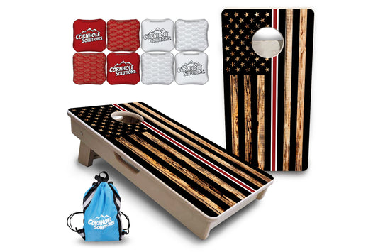 Nurse Thin Line Flag - Mini or Vacation Size Cornhole Boards