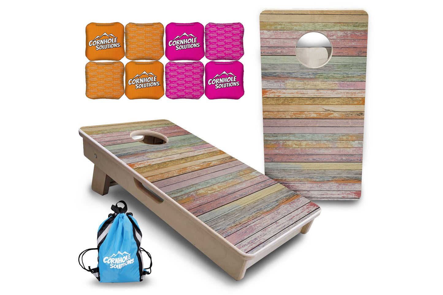 Mini Cornhole Boards - Pastel Color Plank