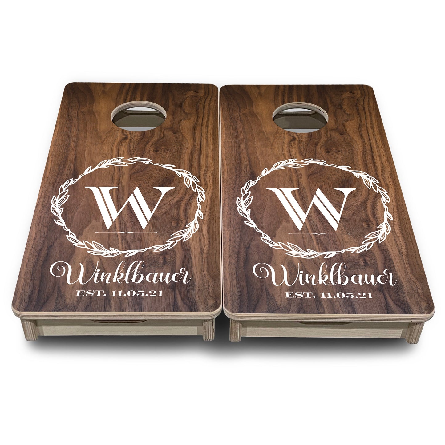 Wreath - Mini or Vacation Size Cornhole Boards