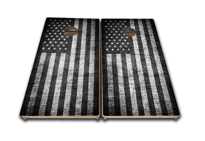 Pro Elite Cornhole Solutions Boards - Monochrome USA Flag