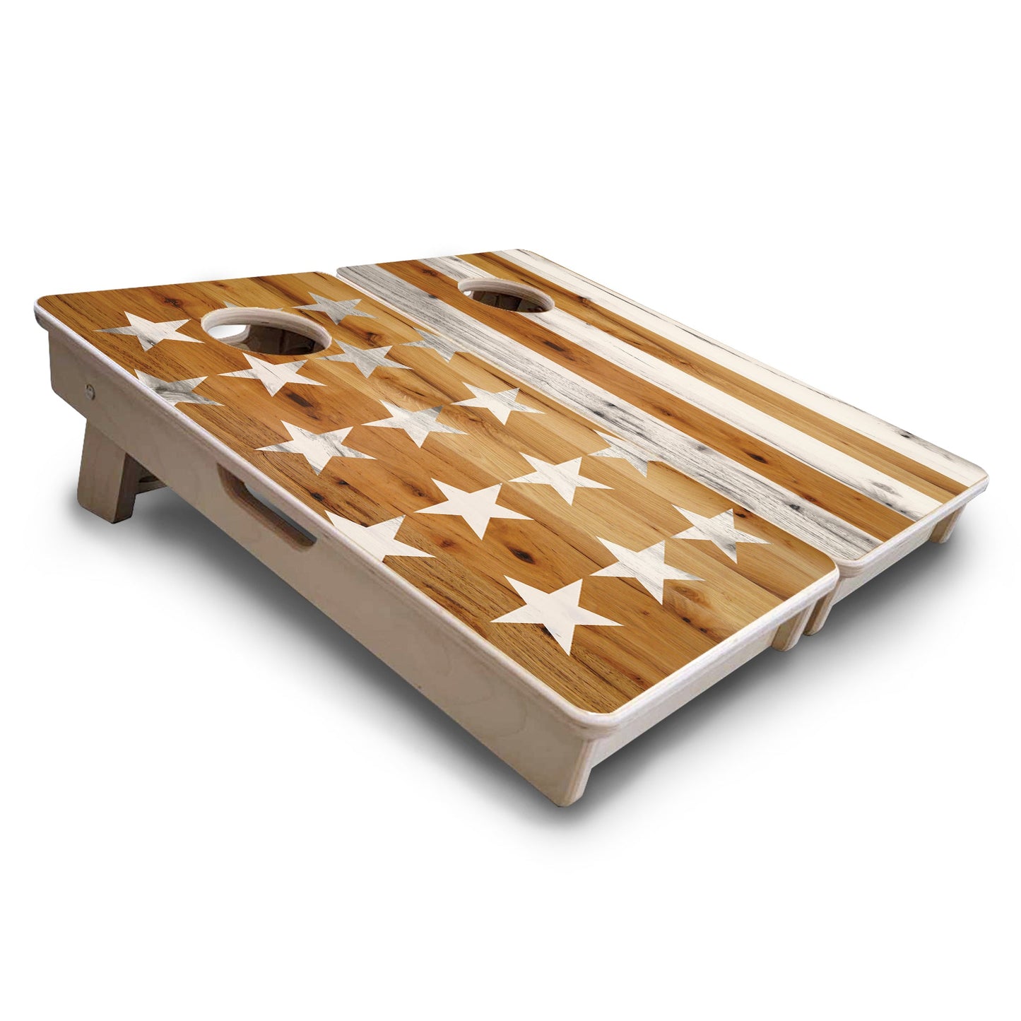 Large Stars & Stripes - Mini or Vacation Size Cornhole Boards