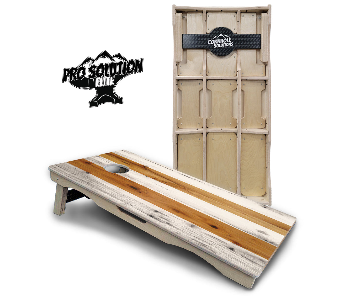 Large Stars & Stripes Cornhole Boards - Pro Solution Elite Series